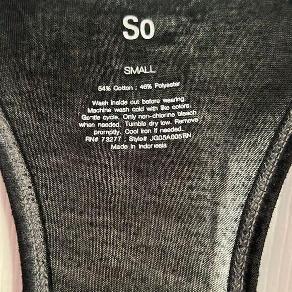 Gray Tank Top - Excellent Condition - Worn Once - Size Small - Almost Sheer Tank - Picture 3 of 4